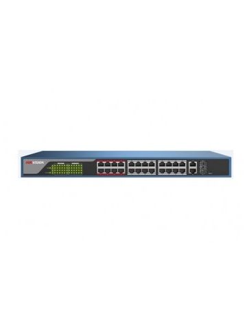Hikvision DS-3E1326P-E network switch Managed L2 Fast Ethernet (10/100) Black Power over Ethernet (PoE)