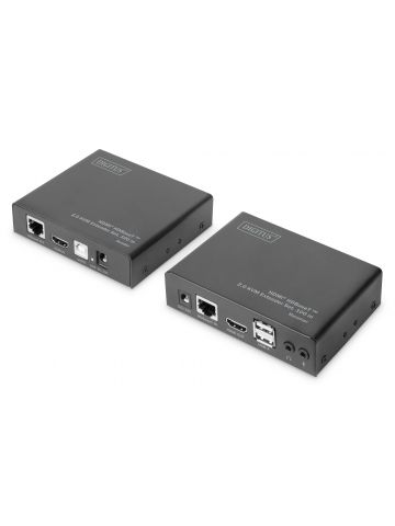 Digitus 4K HDMI® HDBaseT™ 2.0 KVM Extender Set, 100 m