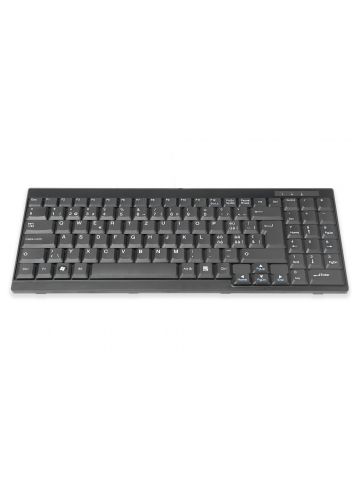 Digitus Keyboard Suitable for TFT Consoles, Swiss Layout