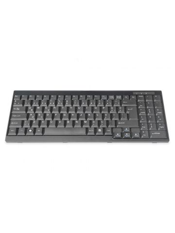 Digitus Keyboard Suitable for TFT Consoles, Turkish Layout