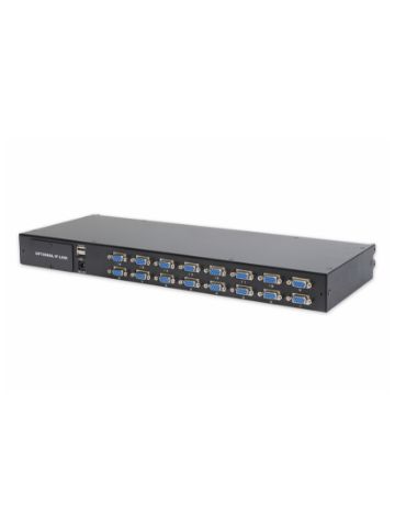 Digitus DS-72214 KVM switch Rack mounting Black