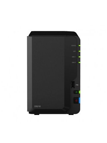 Synology DiskStation DS218 Ethernet LAN Desktop Black NAS