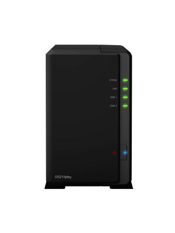 Synology DiskStation DS218play NAS Compact Ethernet LAN Black RTD1296