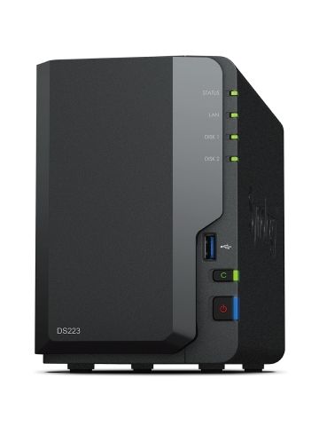 Synology DiskStation DS223 NAS Desktop Ethernet LAN Black RTD1619B