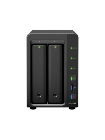 Synology DiskStation DS718+ Ethernet LAN Compact Black NAS