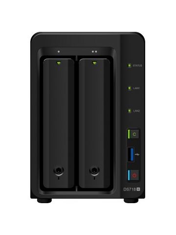 Synology DiskStation DS718+ NAS/storage server Ethernet LAN Desktop Black