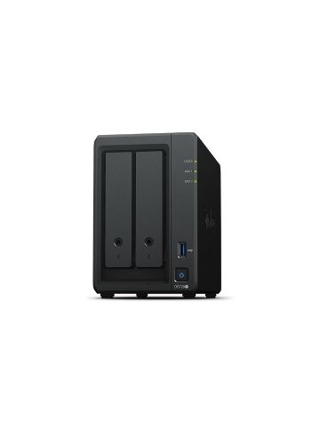 Synology Disk Station DS720+ - NAS server - 2 bays - RAID 0, 1, JBOD - RAM 2 GB - Gigabit Ethernet - iSCSI