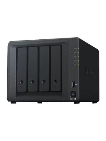 Synology DiskStation DS918+ Ethernet LAN Desktop Black NAS
