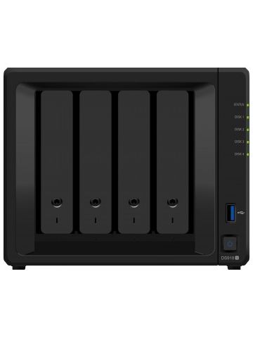 Synology DiskStation DS918+ NAS/storage server Ethernet LAN Desktop Black