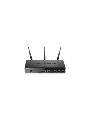 D-Link DSR-1000AC wireless router Gigabit Ethernet Dual-band Black