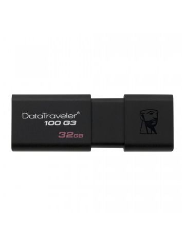 Kingston Technology DataTraveler 100 G3 USB flash drive 32 GB USB Type-A 3.2 Gen 1 (3.1 Gen 1) Black