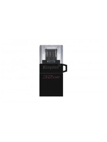 Kingston Technology DataTraveler microDuo3 G2 USB flash drive 32 GB USB Type-A / Micro-USB 3.2 Gen 1 (3.1 Gen 1) Black