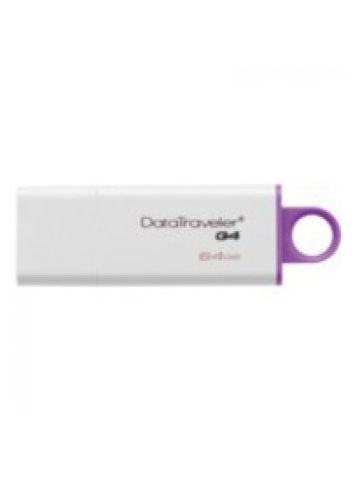 Kingston Technology DataTraveler G4 USB flash drive 64 GB USB Type-A 3.2 Gen 1 (3.1 Gen 1) Violet,White