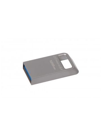 Kingston Technology DataTraveler Micro 3.1 128GB USB flash drive USB Type-A 3.2 Gen 1 (3.1 Gen 1) Metallic