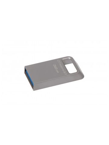 Kingston Technology DataTraveler Micro 3.1 32GB USB flash drive USB Type-A 3.2 Gen 1 (3.1 Gen 1) Metallic