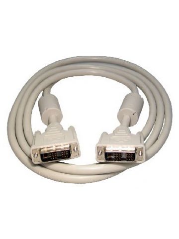 Cables Direct 2m DVI-D m/m DVI cable Beige