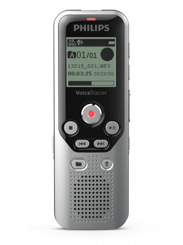 Philips DVT1250 dictaphone Internal memory & flash card Black, Grey