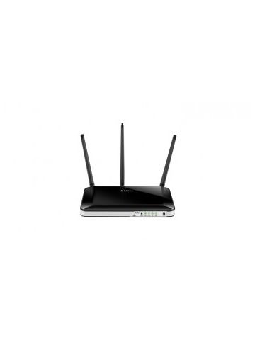 D-Link DWR-953 wireless router Dual-band (2.4 GHz / 5 GHz) Fast Ethernet 3G 4G Black