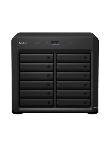 Synology DX1215 disk array 24 TB Compact Black