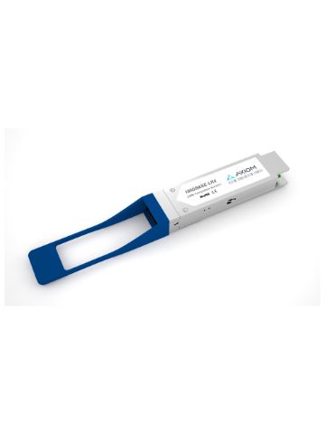 Axiom - QSFP28 transceiver module (equivalent to: Ruckus E100G-QSFP28-LR4-LP-10KM) - 100 Gigabit Ethernet - 100GBase-LR4 - LC single-mode - up to 6.2 miles - 1295 nm / 1300 nm / 1305 nm / 1310 nm