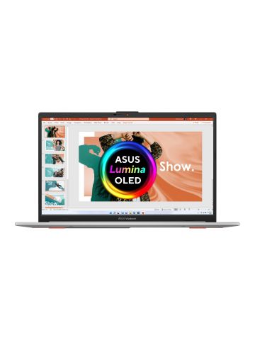 ASUS Vivobook Go 15 OLED E1504FA-L1772W AMD Ryzen™ 5 7520U Laptop 39.6 cm (15.6") Full HD 8 GB LPDDR5-SDRAM 256 GB SSD Wi-Fi 6E (802.11ax) Windows 11 Home in S mode Silver