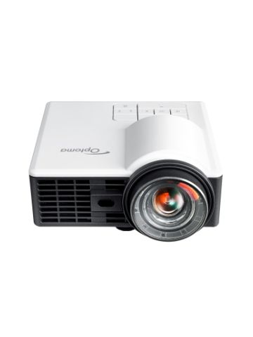 Optoma ML1050ST+ data projector 1000 ANSI lumens DLP WXGA (1280x800) 3D Desktop projector Black,White
