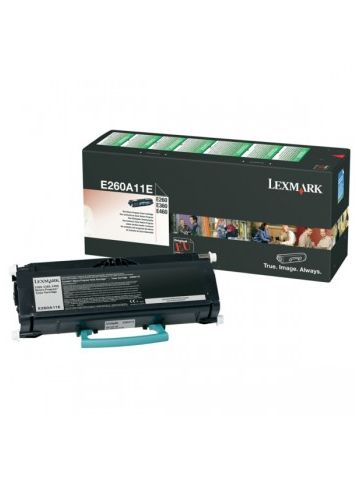 Lexmark E260A11E Toner black, 3.5K pages  5% coverage