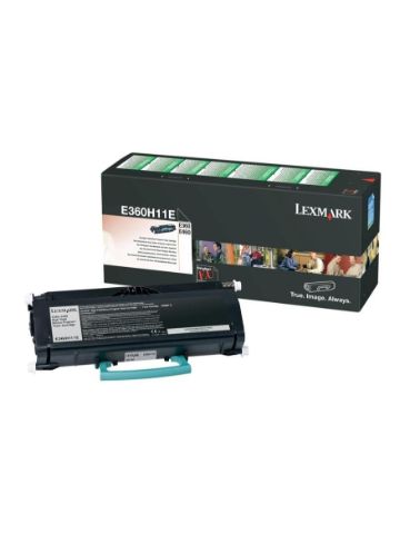 Lexmark E360H11E Toner black, 9K pages  5% coverage