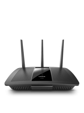 Linksys AC1900 wireless router Dual-band (2.4 GHz / 5 GHz) Gigabit Ethernet Black