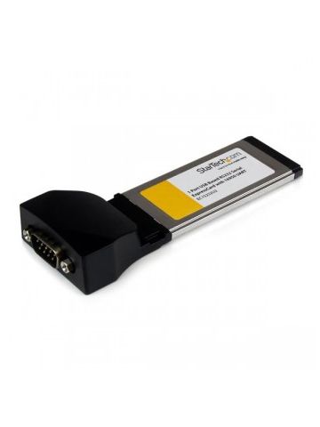 StarTech.com 1 Port ExpressCard to RS232 DB9 Serial Adapter Card w/ 16950 - USB Based