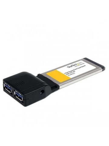 StarTech.com 2 Port ExpressCard SuperSpeed USB 3.0 Card Adapter with UASP Support