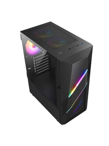 VIDA EOS-BLK computer case Tower Black