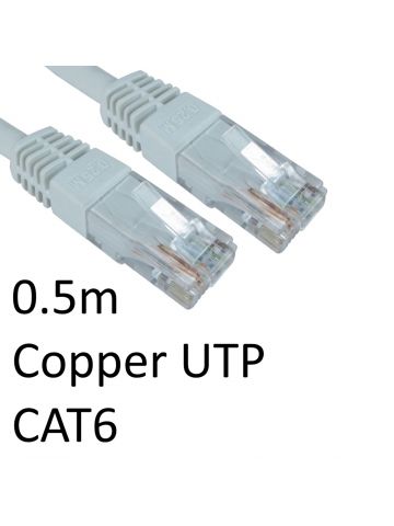 LinITX Pro Series CAT6 RJ45 UTP Ethernet Patch Cable 0.5m White