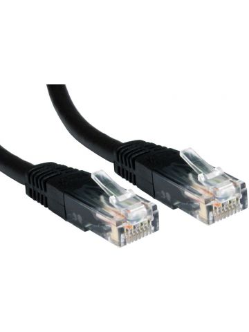 TARGET RJ45 (M) to RJ45 (M) CAT6 3m Black OEM Moulded Boot Copper UTP Network Cable