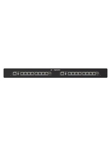 Ubiquiti Networks EdgeSwitch 16XP Managed Gigabit Ethernet (10/100/1000) Black 1U Power over Ethernet (PoE)