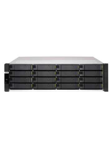 QNAP ES1686dc D-2142IT Ethernet LAN Rack (3U) Black NAS