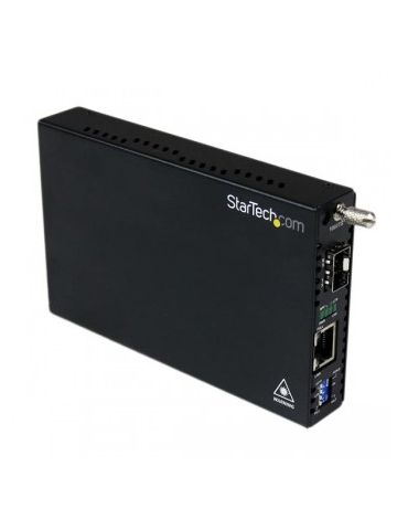 StarTech.com Gigabit Ethernet Fiber Media Converter with Open SFP Slot