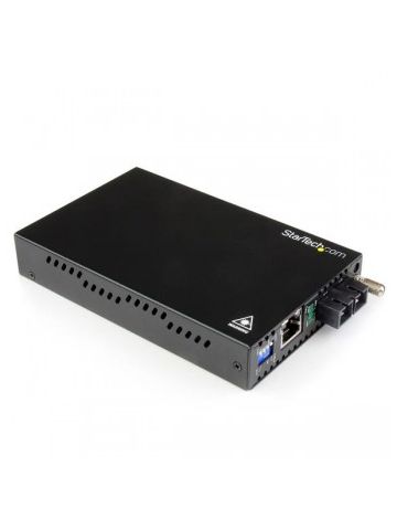 StarTech.com Gigabit Ethernet Single Mode Fiber Media Converter SC 40 km - 1000 Mbps