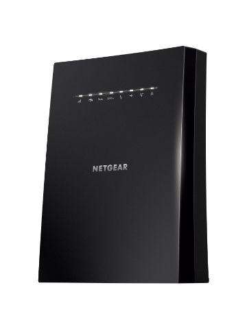Netgear EX8000-100EUS wireless router Gigabit Ethernet Tri-band 4G Black