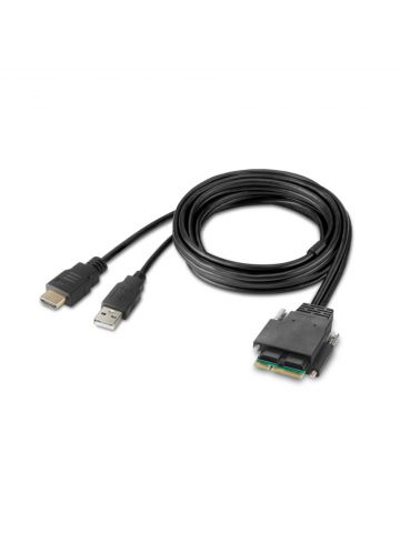 Belkin F1DN1MOD-HC-H06 KVM cable Black 1.8 m