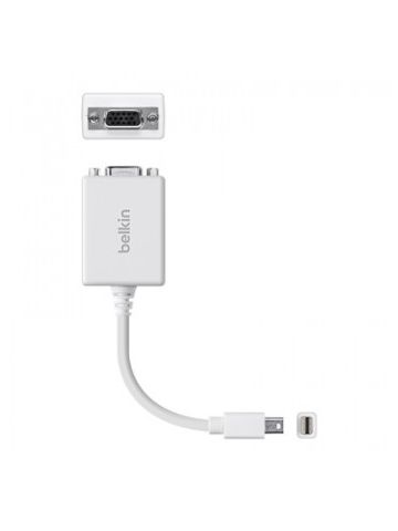 Belkin F2CD049B cable interface/gender adapter Apple mini-DisplayPort 15 pin HD D-Sub (HD-15) White