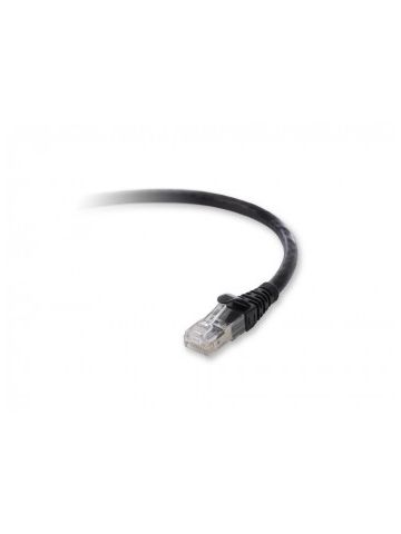 Belkin Cat. 6a Patch Cable, RJ-45 Male, RJ-45 Male, 3ft, Black networking cable 0.9 m