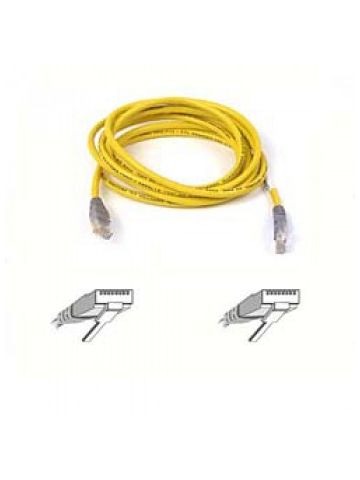 Belkin F3X126B01M networking cable 1 m Yellow
