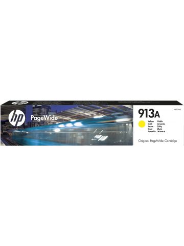 HP F6T79AE/913A Ink cartridge yellow, 3K pages ISO/IEC 24711 38ml for HP PageWide P 55250/Pro 352/Pro 452/Pro 477