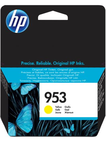 HP F6U14AE/953 Ink cartridge yellow, 630 pages 9ml for HP OfficeJet Pro 7700/8210/8710