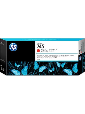 HP F9K06A/745 Ink cartridge red chromatic 300ml for HP DesignJet Z 2600