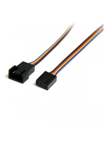 StarTech.com 12in 4 Pin Fan Power Extension Cable - M/F