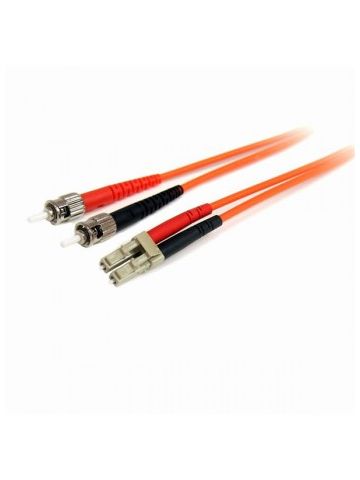 StarTech.com 1m Multimode 62.5/125 Duplex Fiber Patch Cable LC - ST