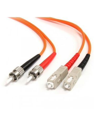 StarTech.com 2m Multimode 62.5/125 Duplex Fiber Patch Cable ST - SC