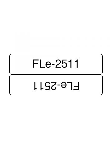 Brother FLE-2511 DirectLabel Label white 45mm x 21mm Pack=72